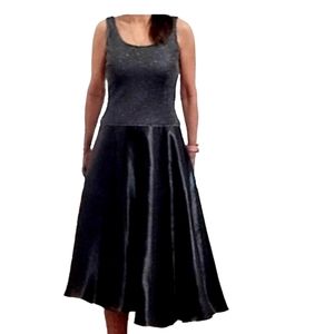 Vintage Cachet party dress with sweater